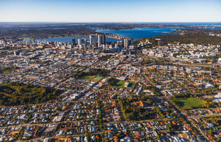 Aerial Image of NORTH PERTH