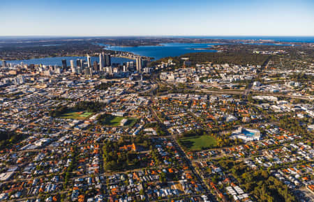 Aerial Image of NORTH PERTH