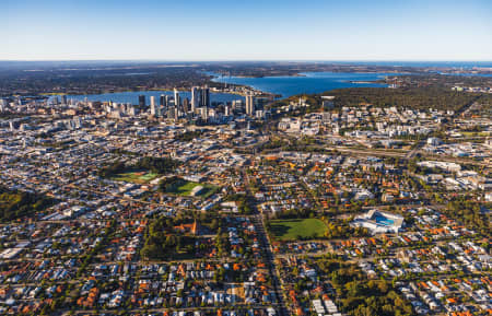 Aerial Image of NORTH PERTH