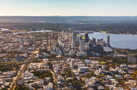 Aerial Image of WEST PERTH