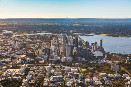 Aerial Image of WEST PERTH