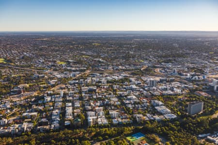Aerial Image of WEST PERTH