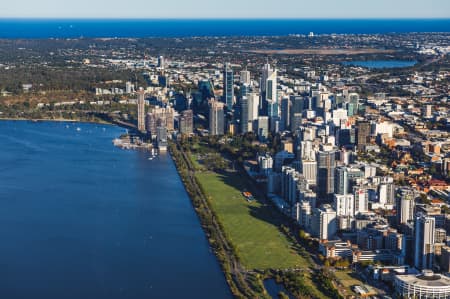 Aerial Image of EAST PERTH