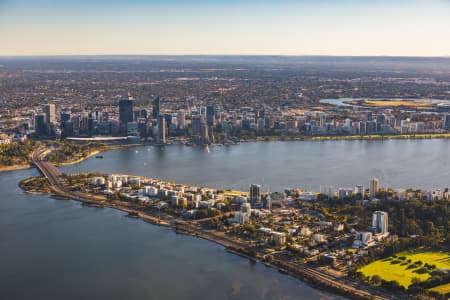 Aerial Image of SOUTH PERTH
