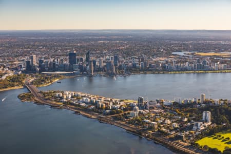 Aerial Image of SOUTH PERTH