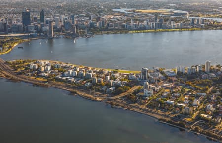Aerial Image of SOUTH PERTH