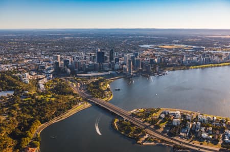 Aerial Image of WEST PERTH