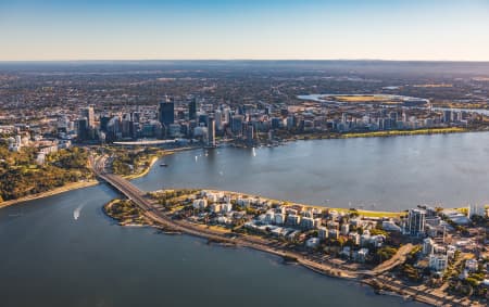 Aerial Image of SOUTH PERTH