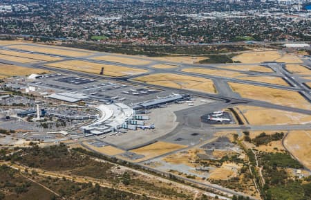 Aerial Image of PERTH AIRPORT