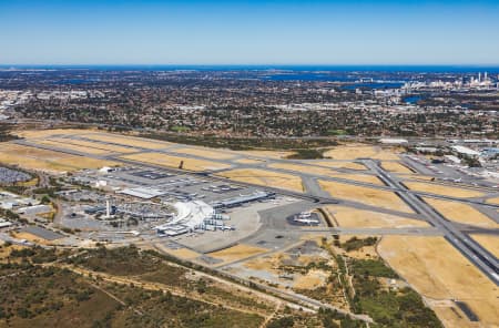 Aerial Image of PERTH AIRPORT
