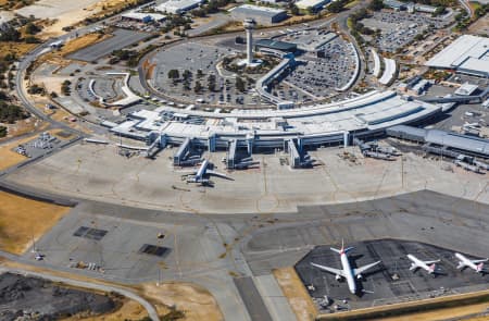 Aerial Image of PERTH AIRPORT