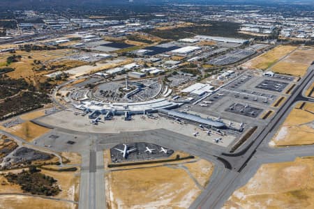 Aerial Image of PERTH AIRPORT