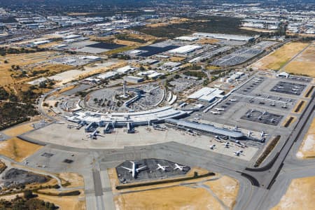 Aerial Image of PERTH AIRPORT