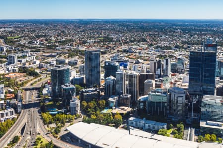 Aerial Image of WEST PERTH