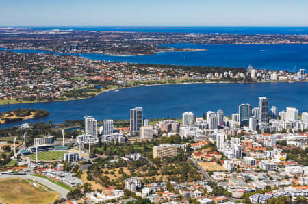 Aerial Image of EAST PERTH