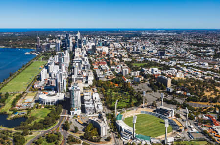 Aerial Image of EAST PERTH