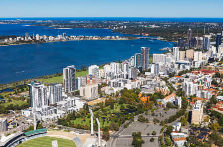 Aerial Image of EAST PERTH