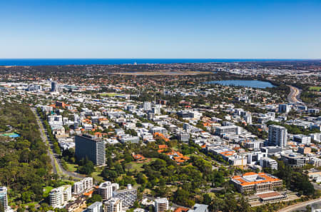 Aerial Image of WEST PERTH