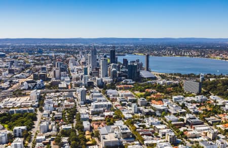 Aerial Image of WEST PERTH