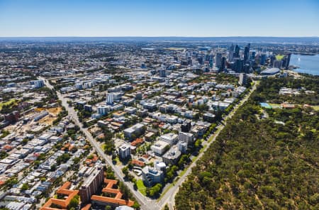 Aerial Image of WEST PERTH