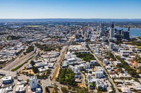 Aerial Image of WEST PERTH