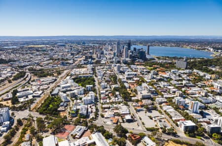 Aerial Image of WEST PERTH