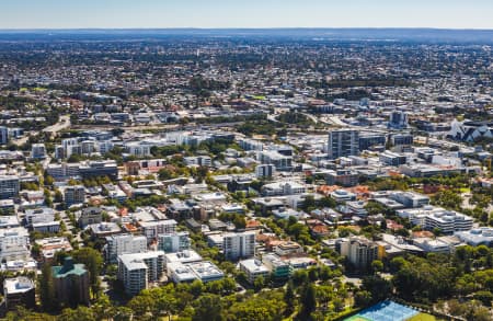 Aerial Image of WEST PERTH