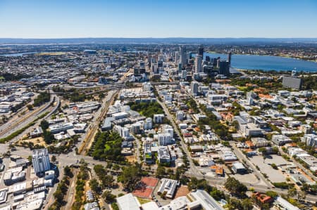 Aerial Image of WEST PERTH