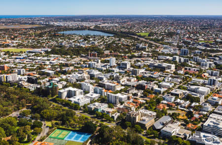 Aerial Image of WEST PERTH