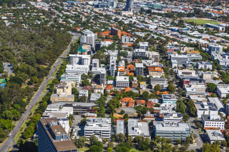 Aerial Image of WEST PERTH