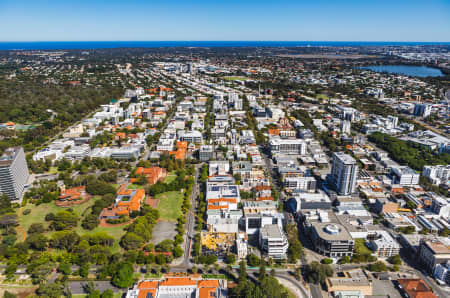 Aerial Image of WEST PERTH