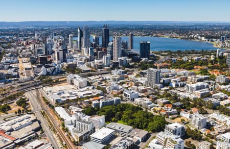 Aerial Image of WEST PERTH