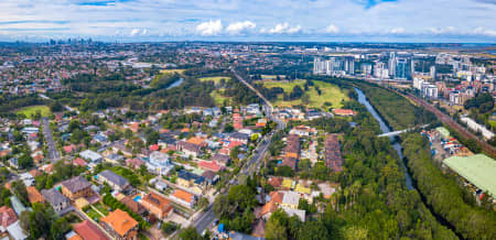 Aerial Image of EARLWOOD TO SYDNEY CBD PANORAMIC