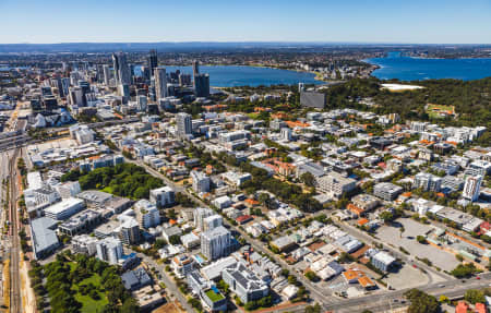 Aerial Image of WEST PERTH