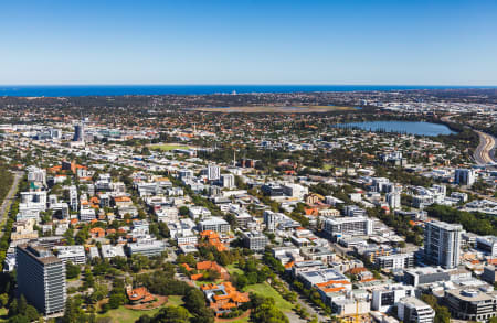 Aerial Image of WEST PERTH