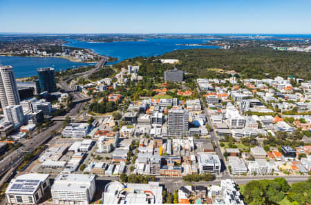 Aerial Image of WEST PERTH