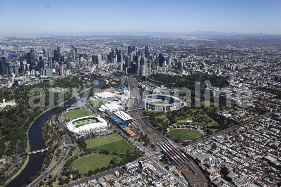 Aerial Image of MCG Melbourne
