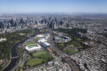 Aerial Image of MCG MELBOURNE