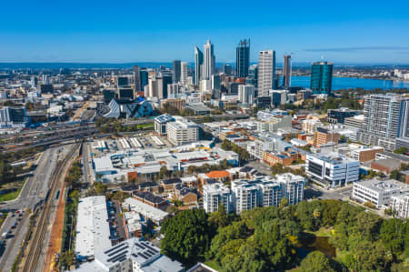 Aerial Image of WEST PERTH