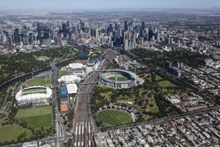 Aerial Image of MCG MELBOURNE