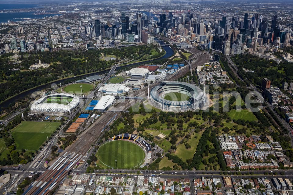 Aerial Image of MCG Melbourne