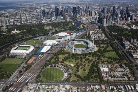 Aerial Image of MCG MELBOURNE