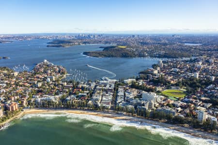 Aerial Image of MANLY