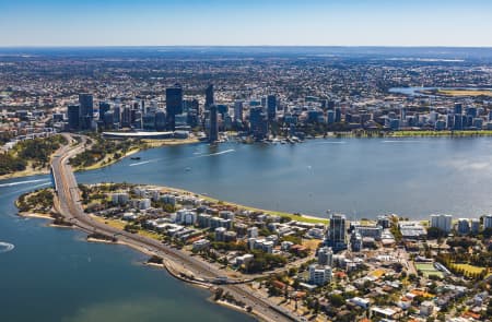 Aerial Image of SOUTH PERTH