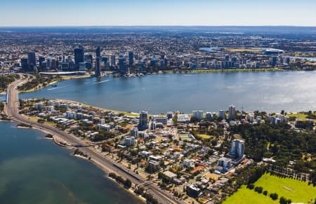 Aerial Image of SOUTH PERTH