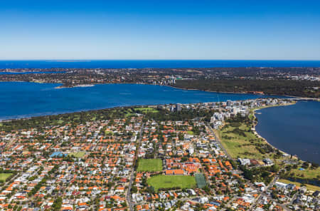 Aerial Image of SOUTH PERTH