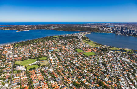 Aerial Image of SOUTH PERTH
