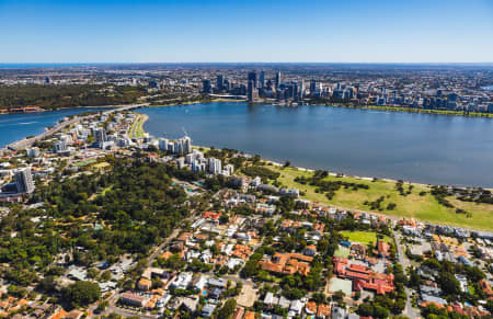 Aerial Image of SOUTH PERTH