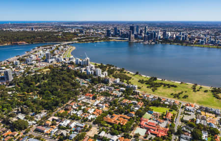 Aerial Image of SOUTH PERTH