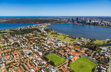 Aerial Image of SOUTH PERTH